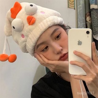吸水珊瑚絨乾髮帽 可愛動物立體造型浴帽 QXEG