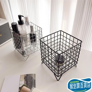 【猴划算🔥限時優惠】鐵藝儲物架 鐵藝置物籃 咖啡膠囊收納籃 桌上收納盒 收納籃 置物籃 韓系收納籃 文具收納籃
