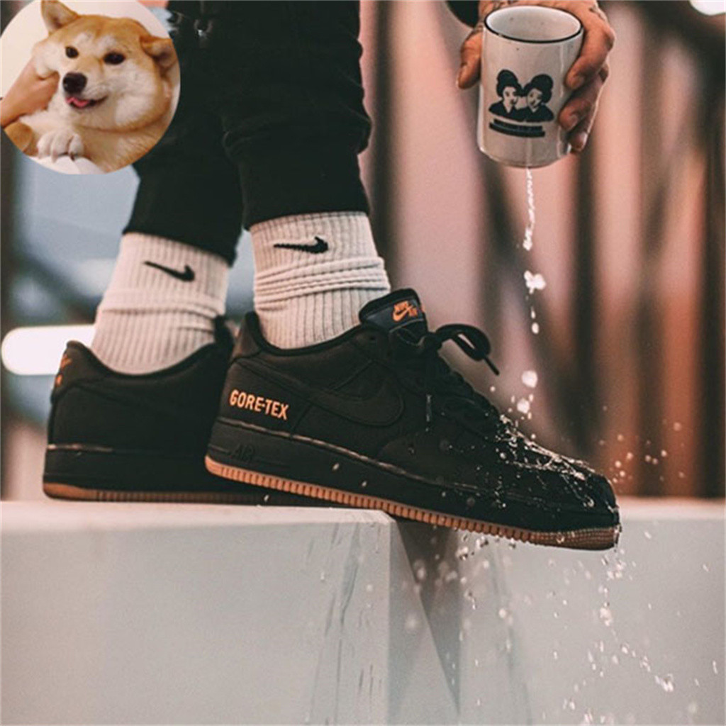 NIKE Air Force 1 GTX AF1 黑色防水 休閒板鞋 CK2630-001