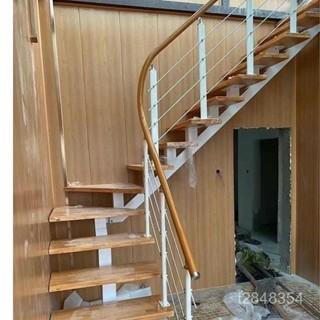 免運開票 人字梯 梯子 家用梯 折疊梯 家用梯 折疊梯家用樓梯u型樓梯骨架室內樓梯樓梯廠家直銷全套閣樓樓梯樓梯定製