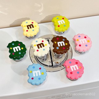 📣24H限時爆品促銷📣【一週內2100+人拚單】可愛m豆餅幹馬桶按壓器美甲專用高階創意衛生間厠所衝水按鈕裝飾朵朵精選 Q