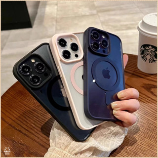 [臺灣出貨]矽膠磁吸簡約iphone16 15 14 13 12 11馬卡龍手機殻蘋果14透明亞克力15防摔保護套