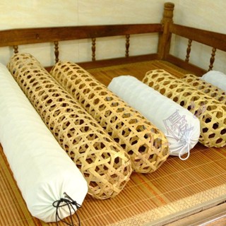 可開票🎑手工製作竹編竹夫人抱枕夏日納涼神器兒童可用