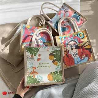 [HG]【包滿意】韓國ins風韓版女士單肩帆布包 可愛簡約手提大包包ins大容量帆布包 單肩包 手提包 側揹包 手拎包G