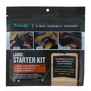 Boveda 雙向濕度控制包 大組合包 49% 除濕包 防潮包 樂器用 吉他 烏克麗麗【他,在旅行】