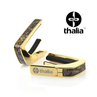 Thalia Capo 吉他移調夾 鮑魚貝鑲嵌 Paua Heart 鍍金 鍍鉻 黑鍍鉻【他,在旅行】