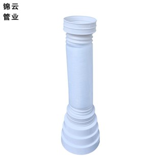 🔥臺灣好貨灬🔥 排油機管大小頭排管變徑接頭塑膠排風伸縮管換氣扇出風通風管 QBDW