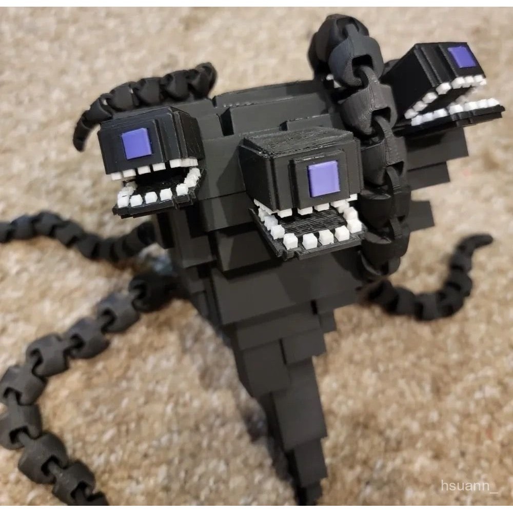 ✨《煩人村民搞怪玩偶》🎮我的世界 煩人村民玩偶 boss凋零風暴模型拚裝玩具 動漫周邊 擺件禮物