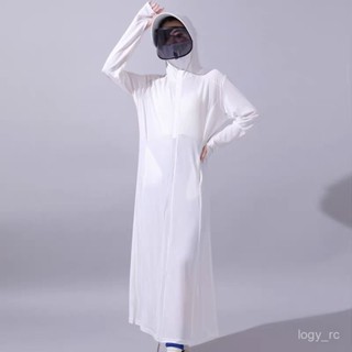 精緻女人生活館💄防曬衣女2025新款夏季戶外騎車加長透氣騎車防曬服冰絲防曬薄外套