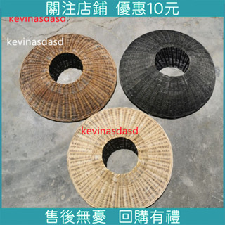 臺灣熱銷*上新古裝帽古銅原色黑色大俠斗笠帽道具箬笠日式斗笠橫店拍戲道具帽鑫盛