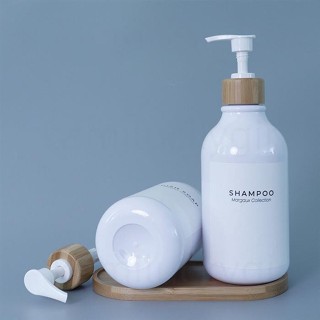 桃園發貨✨500ml PET洗面乳白色瓶 沐浴乳空瓶 洗髮水按壓塑膠分裝瓶 按壓乳液瓶 洗髮水洗手液沐浴露補充替換瓶