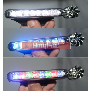 3適用於一組2入】風能日行燈 日行燈 風動 風力日行燈 LED 風力發電 免接線 不用電 車頭輔助燈 防水 環保 中網