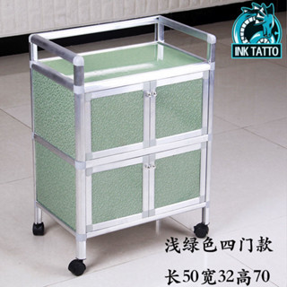 [隱客刺青器材坊]紋身車工具車收納架置物架理髮美容推車按摩美甲理療拔罐工具車檢車車工作推車