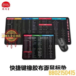 🔥優惠🔥滑鼠墊玻璃滑鼠墊電競滑鼠墊超大快捷鍵ip橡膠滑鼠墊辦公室電腦通用鎖邊多功能鍵盤大全桌墊404