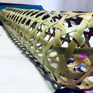【送貨到府】竹夫人抱枕國風納涼神器長條手工竹編制抱枕清涼睡覺夾腿長條抱枕