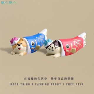 雜七雜八♡水逆退散時來運轉貓咪擺件 ins風治癒系辦公桌擺件 辦公桌療癒 轉運擺飾 喬遷之禮 療育小物