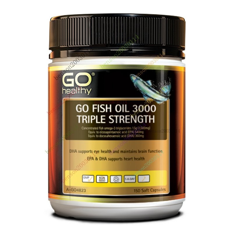 紐西蘭Go Healthy 高之源 3倍無腥味 深海魚油 魚肝油 150粒-淘小丫代購