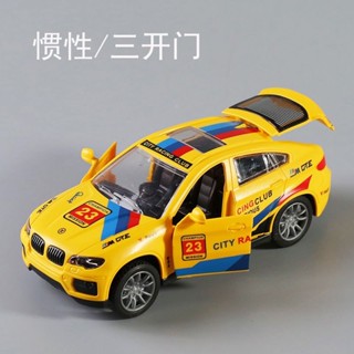 玩具車 寶馬 賽車 警車 跑車 玩具兒童 慣性小汽車 模型車 汽車模型 可開門 車模 迴力車玩具 模型擺件 男孩禮物