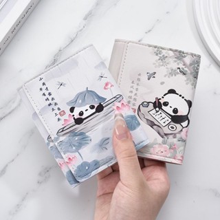 臺灣發貨 卡包 短錢包 卡通錢包 零錢包【精巧實用結構】三折錢包女小眾個性高階感可愛卡通小零錢包學生短款折疊皮夾卡包