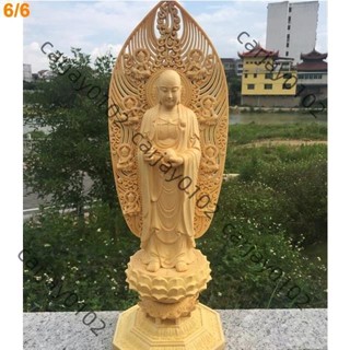 【可開發票】木雕地藏王佛像家居供奉擺件檜木雕刻工藝品地藏菩薩木雕佛像