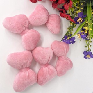 🎀機車裝飾 汽車裝飾 頭盔裝飾🎀8cm粉色充棉立體蝴蝶結diy手工發飾發夾配件服裝帽子玩偶裝飾輔料