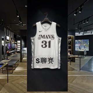 免運 代購 正品 籃球服 籃球衣 球衣 美版31號克萊湯普森25球衣pj華盛頓萊夫利加福德獨行俠隊號城市版