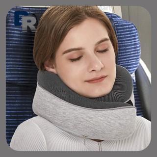 【護頸】記憶泡沫旅行頸枕頭部支撐墊適用於飛機汽車辦公枕頭旅行頭枕墊帶眼罩和耳塞