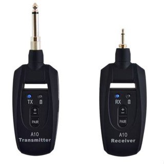 una電吉他無線收發器 調音器 a8 A8吉他無線傳輸系統 A9 B9 電吉他無線拾音器 發射器 美妍~小鋪