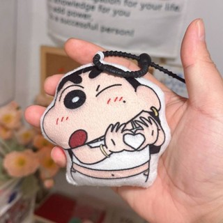 那咋啦 網紅同款 蠟筆小新搞笑語音掛件來圖定製毛絨鑰匙扣錄音玩偶發聲玩具禮物 富遠精品2