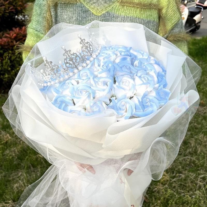 熱銷推薦母親節禮物 情人節 成品 香皂玫瑰永生花 送女友 閨蜜 生日 同學禮物 告白 畢業禮物