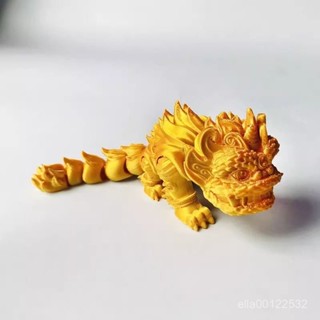 ✨臺灣出貨✨ 醒獅子神獸麒麟年獸貔貅可活動新奇特手辦模型桌麵擺件3D列印