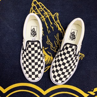 特價 VANS CLASSIC SLIPON 基本款 黑白 格子棋盤格 情侶鞋 休閒鞋帆布鞋 男女鞋