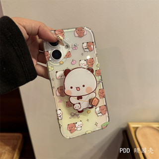 【臺灣發貨】全包雙層超萌可愛布布一二適用15promax手機殻iPhone16蘋果14/13