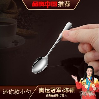 限時特價🔥304不銹鋼小勺子特小號精緻迷你咖啡勺家用調料勺甜品勺子調味勺