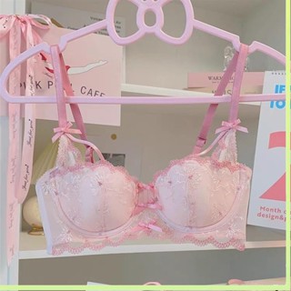 DIKK SHOP🎀甜美性感蕾絲舒適有框內衣女透氣調整型集中爆乳內衣