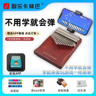 🔥優選商品 卡林巴拇指琴 手撥琴 17音 21音 水晶透明樂器 卡林巴琴 馬林巴琴 樂器禮物 Kalimba 手指鋼琴