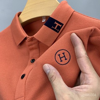 潮牌高階長袖T恤男士春秋季保羅翻領POLO衫潮流百搭寬鬆上衣男裝