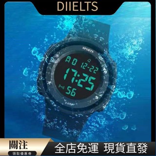 防水夜光電子手錶男潮流簡約女初中學生青少年兒童多運動電子錶