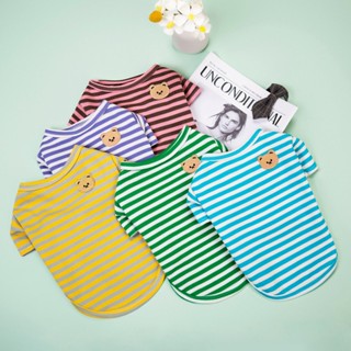 2025夏季 全新 寵物服裝 狗狗衣服透氣T卹中小型犬狗狗貓咪衣服批發