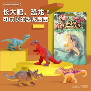 【臺灣-出貨】-熱銷-新奇膨脹公仔 兒童玩具 泡水公仔 TPR無汙染泡水變大恐龍模型 GZAB