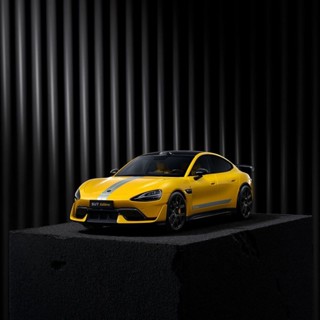 情人節小米su7汽車模型ultra1:24汽車模型玩具MINIgt車模手辦玩男生禮物生日禮物 實物圖