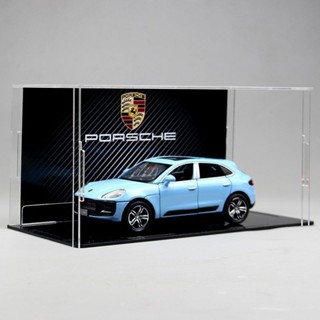 保時捷macan車模合金越野車豪華SUV燈光合金汽車擺件車載男孩玩具男生禮物生日禮物