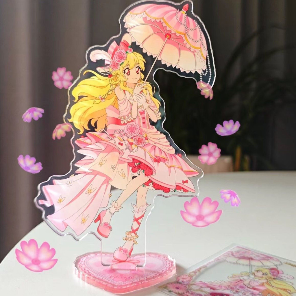 🎀超火 周邊🎀偶像活動周邊 星宮莓同人立牌動漫亞克力立牌擺件