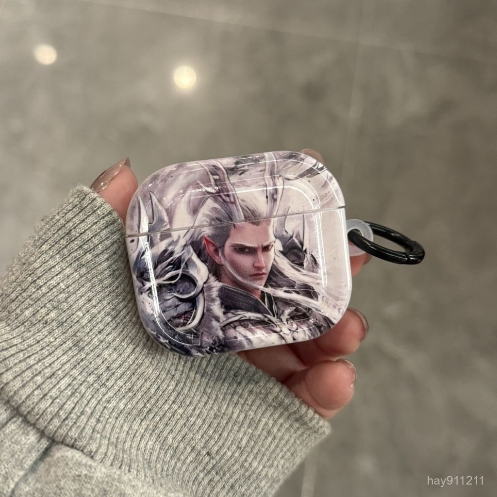 爆款🔥敖光哪吒2魔童鬧海適用蘋果airpods pro2代3代4代的耳機保護套新