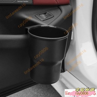 汽車飲料架門邊掛式杯架車用載煙灰缸置物支架椅背門側水杯茶杯座機車ins日韓風