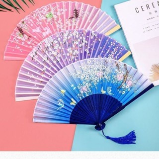 【臺灣出貨+免運】扇子夏天兒童摺扇中國風涼快耐用女學生古風跳舞蹈扇漢服隨身折疊