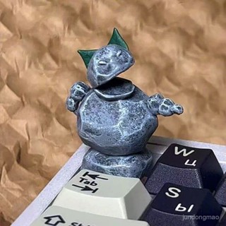 🌸桃園出貨🌸 3D樹脂個性化石磯娘娘鍵帽立體機械鍵盤鍵帽diy按鍵十字軸定製