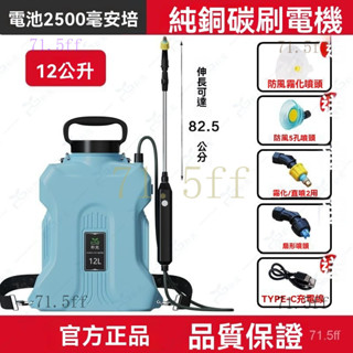⚡桃園出貨 附發票-電動噴壺澆花澆水噴霧器噴水壺消毒家用農用園藝養花灑水壺