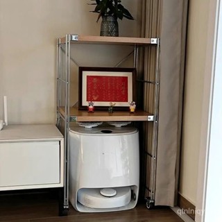【限時優惠】掃地家用機器人置物架可移動多層可調節收納架ins風百搭儲物書架 DBHE