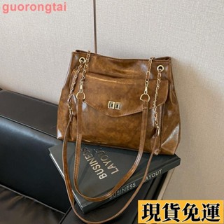 💞低價免運💞大容量包包女式2025新款潮時尚鏈條托特包百搭斜挎流浪包通勤包